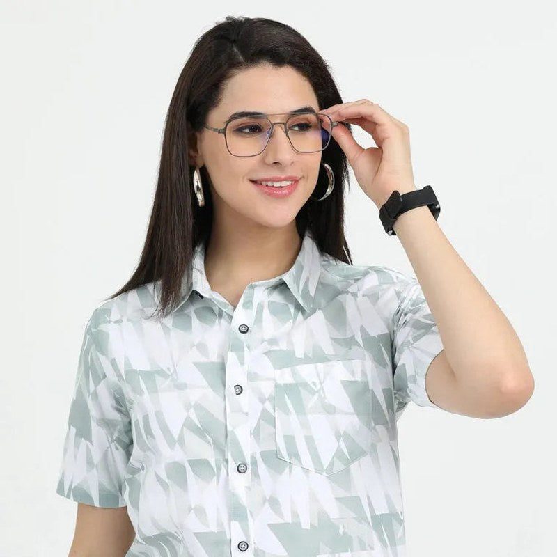 Ralvor Grey Medium Full Rim Square Clip-on for Men & Women — Hashtag Eyewears