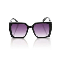 Rapture Black Large Full Rim Square Sunglasses for Women — Hashtag Eyewears