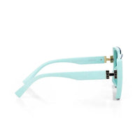 Rapture Blue Large Full Rim Square Sunglasses for Women — Hashtag Eyewears