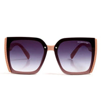 Rapture Pink Large Full Rim Square Sunglasses for Women — Hashtag Eyewears