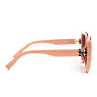 Rapture Pink Large Full Rim Square Sunglasses for Women — Hashtag Eyewears