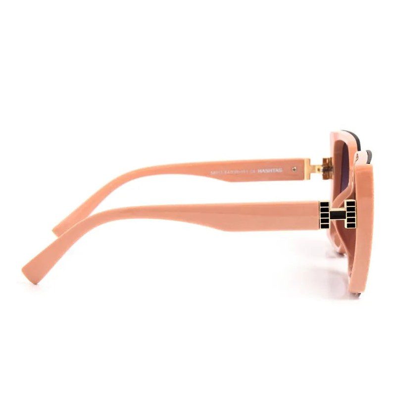 Rapture Pink Large Full Rim Square Sunglasses for Women — Hashtag Eyewears