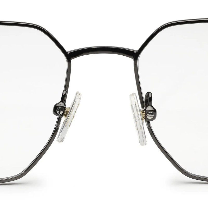 Ray-II Gun-Grey Medium Full Rim Square Eyeglasses for Men & Women — Hashtag Eyewears