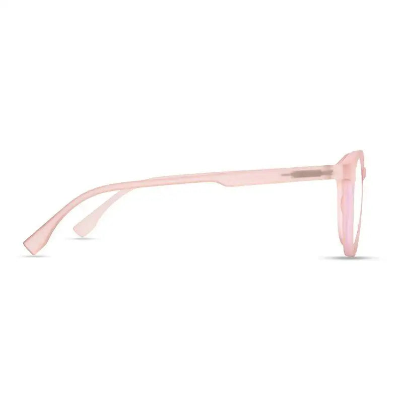 RayBloc | Baby Pink Medium Full Rim OVAL Computer Glasses for Men & Women [Blue Block]