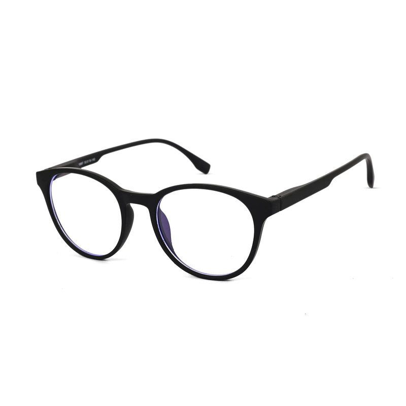 RayBloc Black Medium Full Rim OVAL Computer Glasses for Men & Women — Hashtag Eyewears