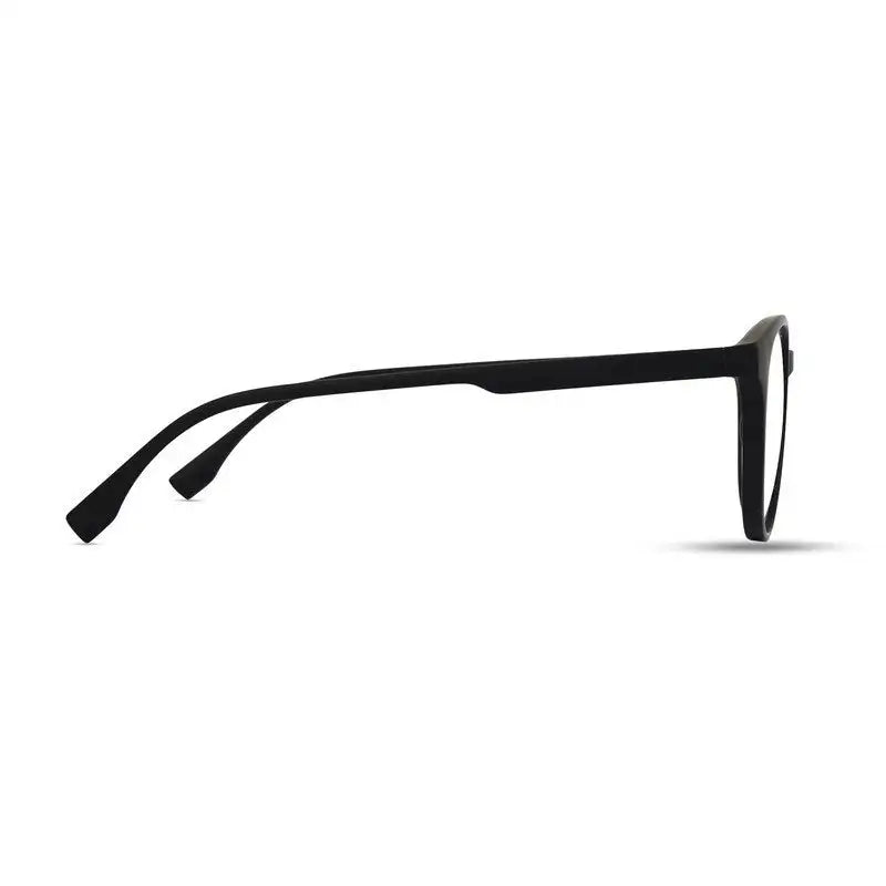 RayBloc | Black Medium Full Rim OVAL Computer Glasses for Men & Women [Blue Block]