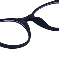 RayBloc | Blue Medium Full Rim OVAL Computer Glasses for Men & Women [Blue Block]