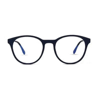 RayBloc | Blue Medium Full Rim OVAL Computer Glasses for Men & Women [Blue Block]