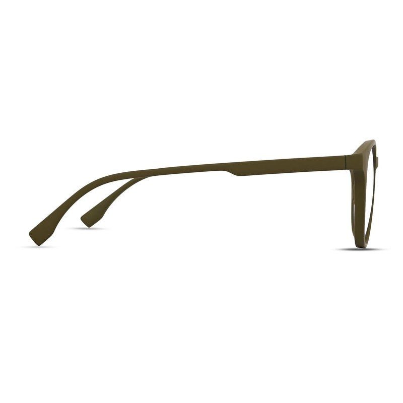 RayBloc Green Medium Full Rim OVAL Computer Glasses for Men & Women — Hashtag Eyewears