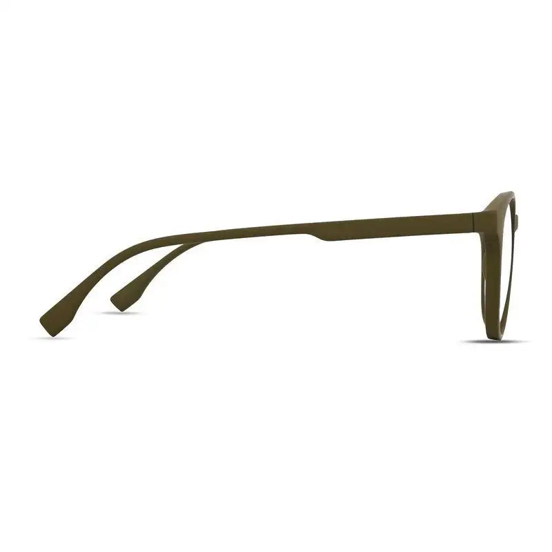 RayBloc | Green Medium Full Rim OVAL Computer Glasses for Men & Women [Blue Block]