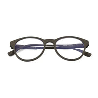 RayBloc | Grey Medium Full Rim OVAL Computer Glasses for Men & Women [Blue Block]