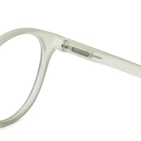 RayBloc | Light Green Medium Full Rim OVAL Computer Glasses for Men & Women [Blue Block]