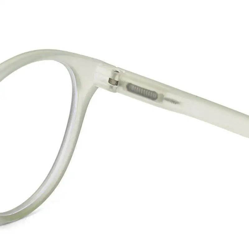 RayBloc | Light Green Medium Full Rim OVAL Computer Glasses for Men & Women [Blue Block]