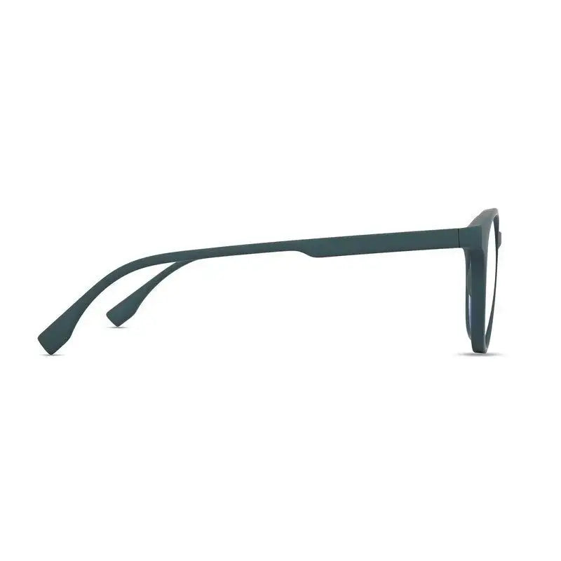 RayBloc | Olive Green Medium Full Rim OVAL Computer Glasses for Men & Women [Blue Block]