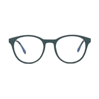 RayBloc | Olive Green Medium Full Rim OVAL Computer Glasses for Men & Women [Blue Block]