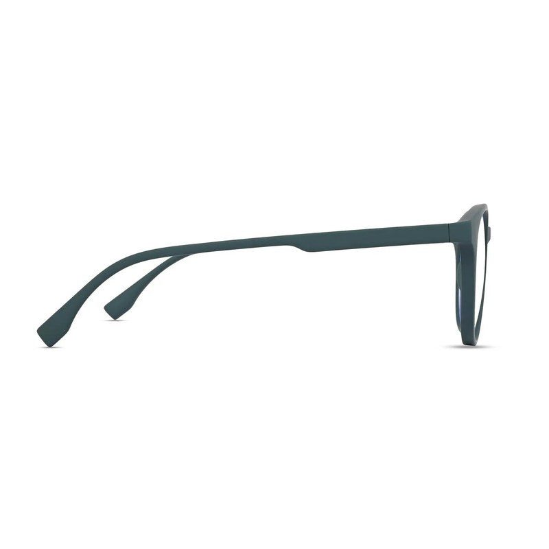 RayBloc | Olive Green Medium Full Rim OVAL Computer Glasses for Men & Women [Blue Block]