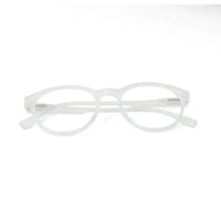 RayBloc | Sky Blue Medium Full Rim OVAL Computer Glasses for Men & Women [Blue Block]