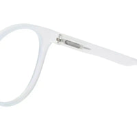RayBloc | Sky Blue Medium Full Rim OVAL Computer Glasses for Men & Women [Blue Block]