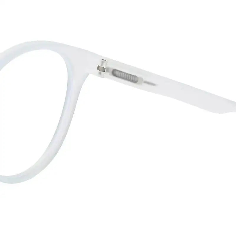 RayBloc | Sky Blue Medium Full Rim OVAL Computer Glasses for Men & Women [Blue Block]