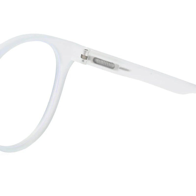 RayBloc Sky Blue Medium Full Rim OVAL Computer Glasses for Men & Women — Hashtag Eyewears