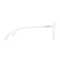 RayBloc | Transparent Medium Full Rim OVAL Computer Glasses for Men & Women [Blue Block]