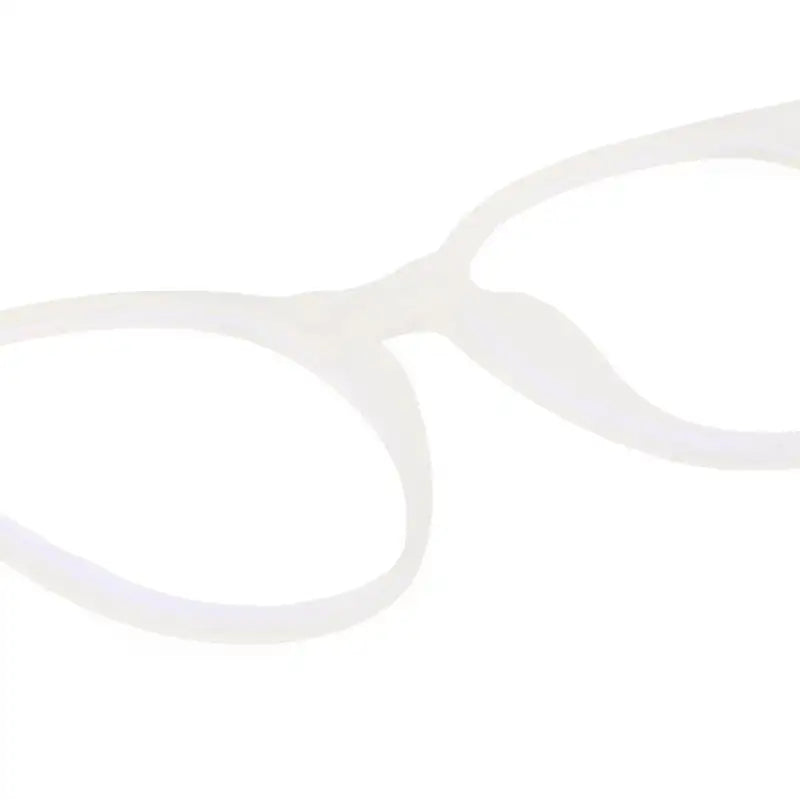 RayBloc | Transparent Medium Full Rim OVAL Computer Glasses for Men & Women [Blue Block]