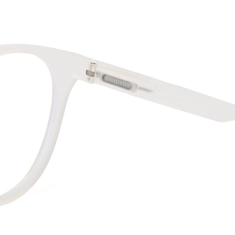 RayBloc Transparent Medium Full Rim OVAL Computer Glasses for Men & Women — Hashtag Eyewears