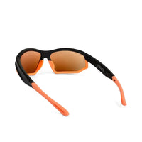 Raysen | Blue Medium Full Rim Wraparound Sports Sunglasses for Men & Women [UV-protected]