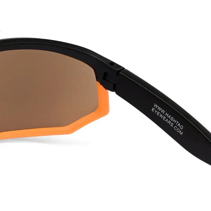 Raysen | Blue Medium Full Rim Wraparound Sports Sunglasses for Men & Women [UV-protected]