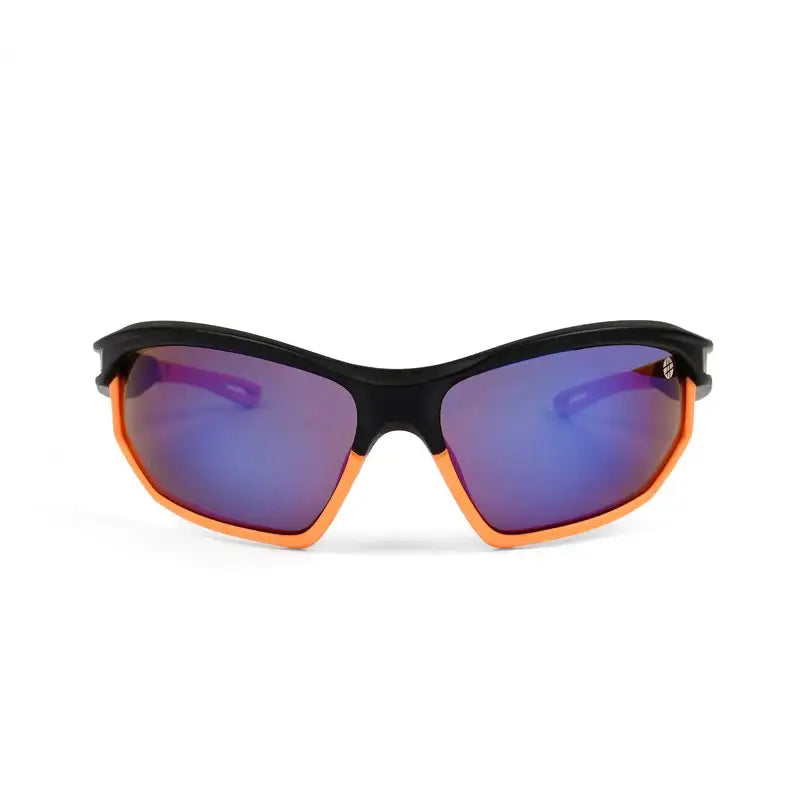 Raysen | Blue Medium Full Rim Wraparound Sports Sunglasses for Men & Women [UV-protected]