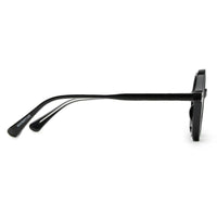 Retro Black Medium Full Rim Round Sunglasses for Men & Women — Hashtag Eyewears