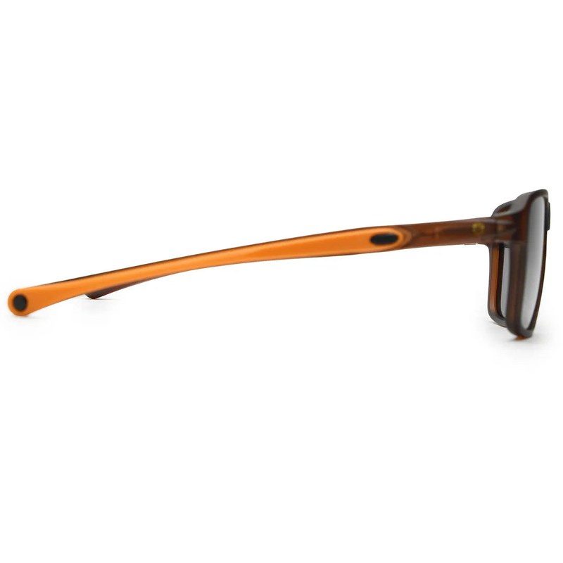 Rift Brown Large Full Rim Rectangle Sports Sunglasses for Men & Women — Hashtag Eyewears