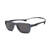 Rift | Dark Grey Large Full Rim RECTANGLE Sports for Men & Women [Polarized]