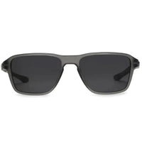 Rift | Grey/Black Large Full Rim Rectangle Sports Sunglasses for Men & Women [Polarized]