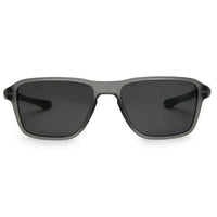 Rift | Grey Large Full Rim Rectangle Sports Sunglasses for Men & Women [Polarized]