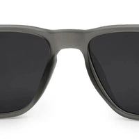 Rift | Grey Large Full Rim Rectangle Sports Sunglasses for Men & Women [Polarized]