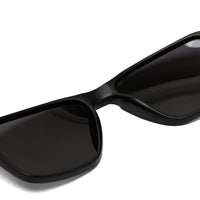 Rift | Sky Blue Large Full Rim RECTANGLE Sports for Men & Women [Polarized]