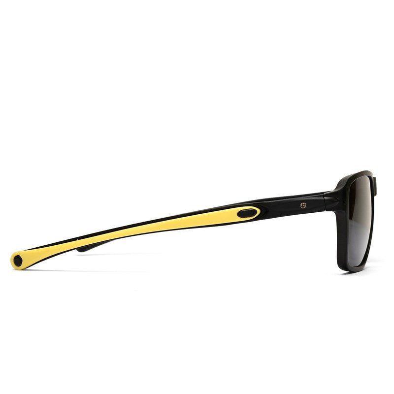 Rift Yellow Large Full Rim RECTANGLE Sports for Men & Women — Hashtag Eyewears