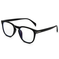 Rivena Black Small Full Rim Square Computer Glasses for Men & Women — Hashtag Eyewears
