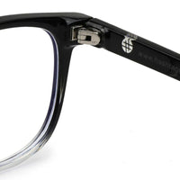 Rivena Gradient Black Small Full Rim Square Computer Glasses for Men & Women — Hashtag Eyewears