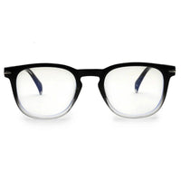 Rivena Gradient Black Small Full Rim Square Computer Glasses for Men & Women — Hashtag Eyewears