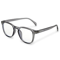 Rivena Grey Small Full Rim Square Computer Glasses for Men & Women — Hashtag Eyewears