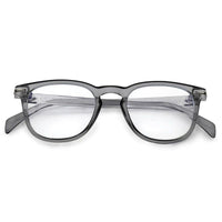 Rivena Grey Small Full Rim Square Computer Glasses for Men & Women — Hashtag Eyewears