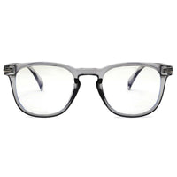 Rivena Grey Small Full Rim Square Computer Glasses for Men & Women — Hashtag Eyewears