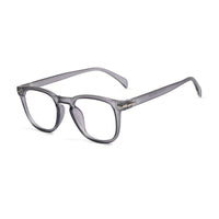 Rivena Smoke Small Full Rim Square Computer Glasses for Men & Women — Hashtag Eyewears