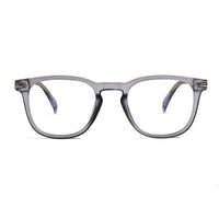 Rivena Smoke Small Full Rim Square Computer Glasses for Men & Women — Hashtag Eyewears