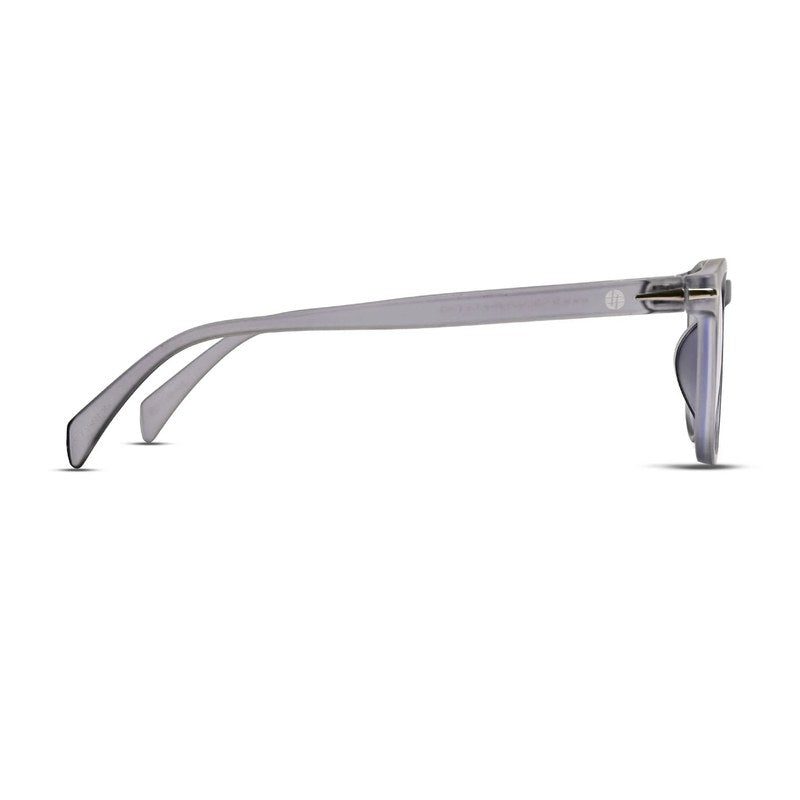 Rivena Smoke Small Full Rim Square Computer Glasses for Men & Women — Hashtag Eyewears