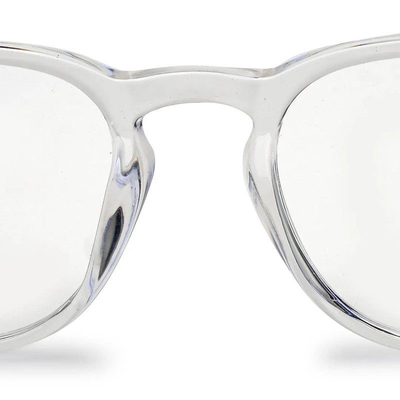 Rivena Transparent Small Full Rim Square Computer Glasses for Men & Women — Hashtag Eyewears