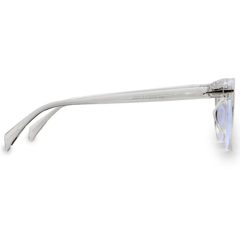 Rivena Transparent Small Full Rim Square Computer Glasses for Men & Women — Hashtag Eyewears