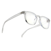 Rivena Transparent Small Full Rim Square Computer Glasses for Men & Women — Hashtag Eyewears